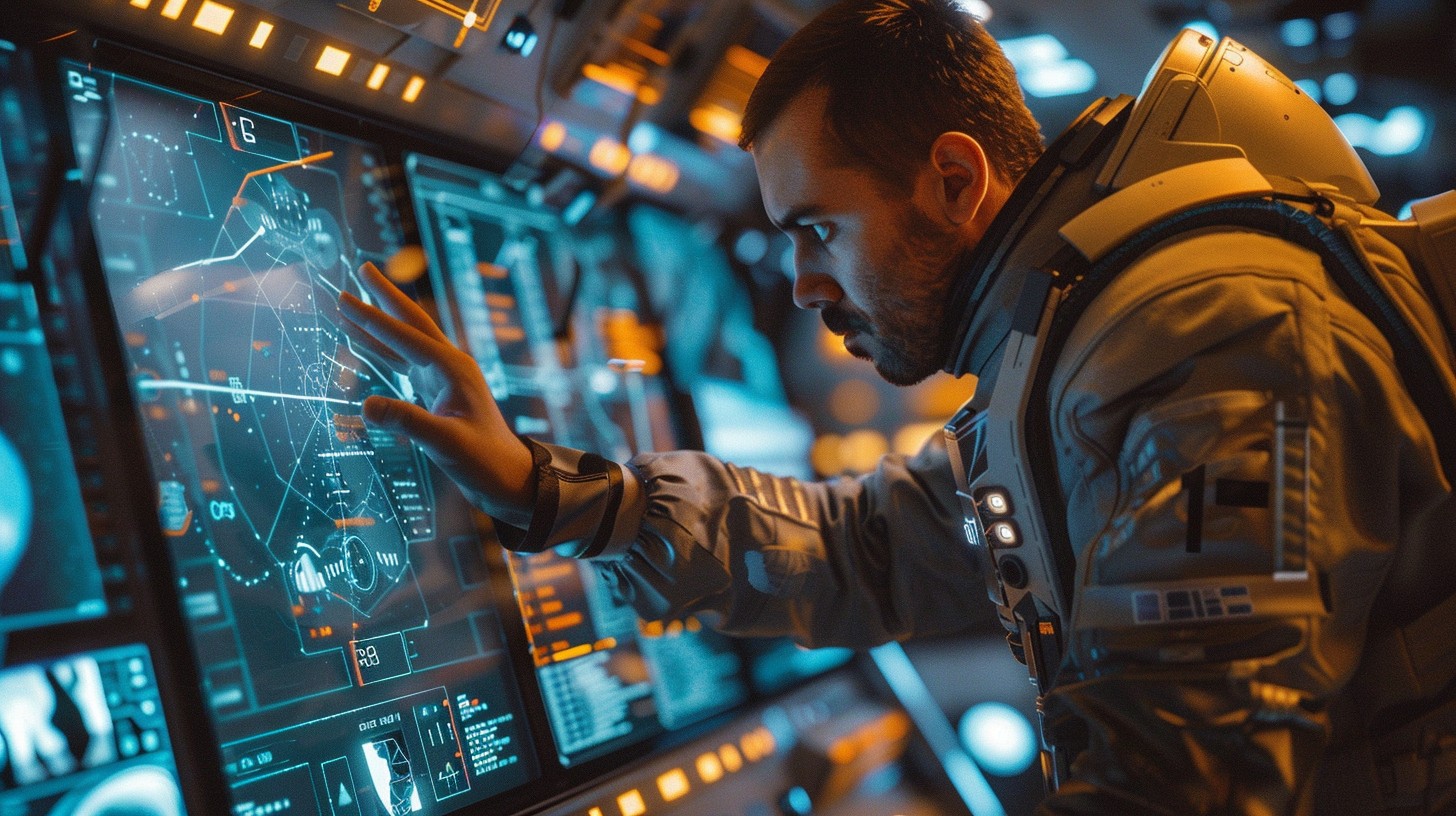 AI expert working with advanced data systems